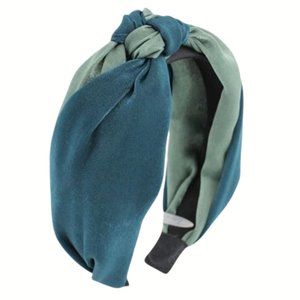 FREE with purchase! Satin Top Knot 2toned Headband